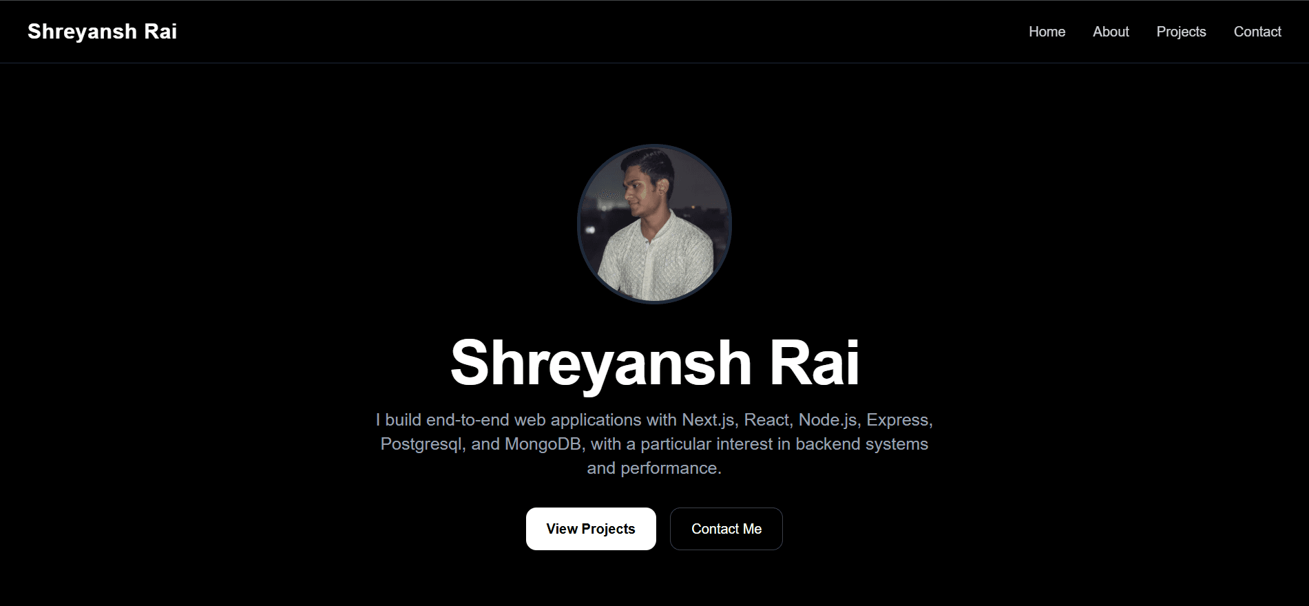 Portfolio Website